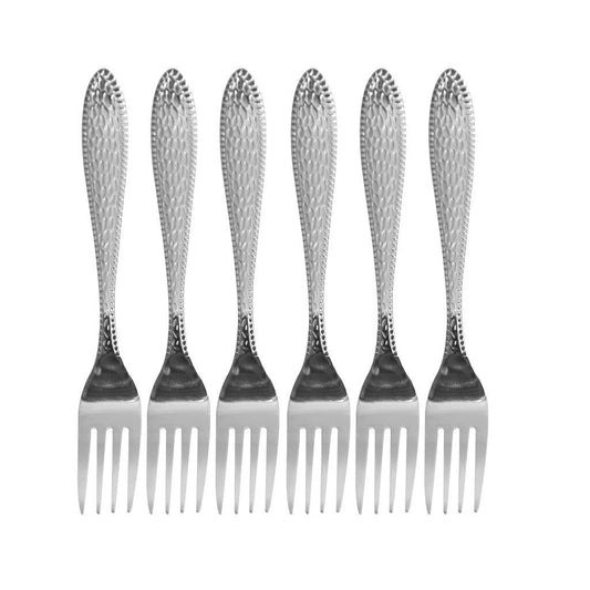 Stainless Steel Tableware Table Fork Serving Fork Kitchen Utensils 14 cm