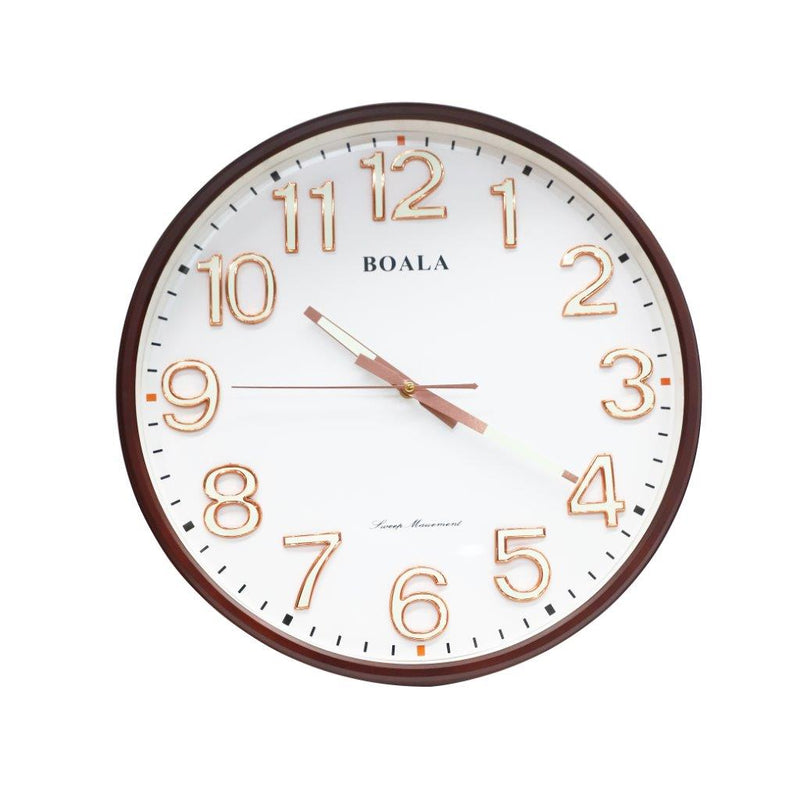 Home Decor Analog Round Modern Wall Clock 43 cm