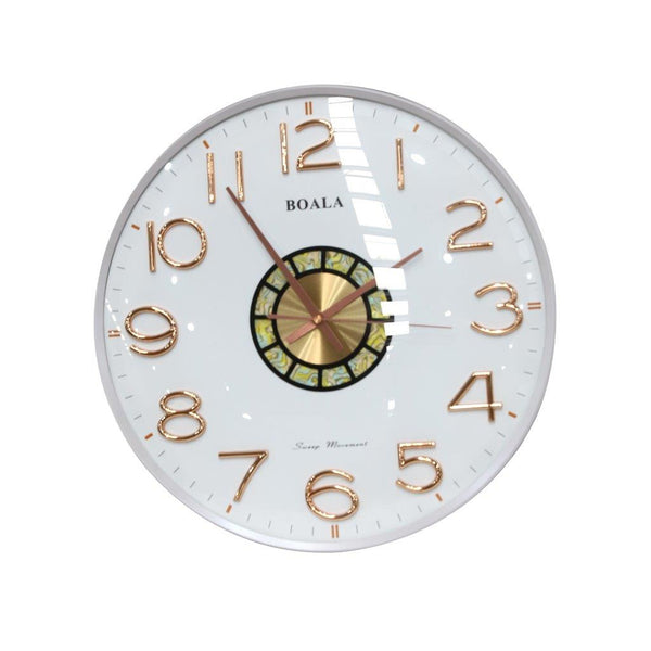 Home Decor Analog Round Modern Wall Clock 40 cm