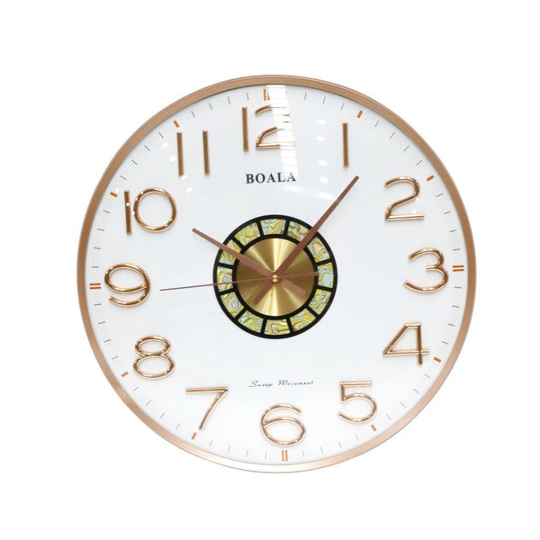 Home Decor Analog Round Modern Wall Clock 40 cm