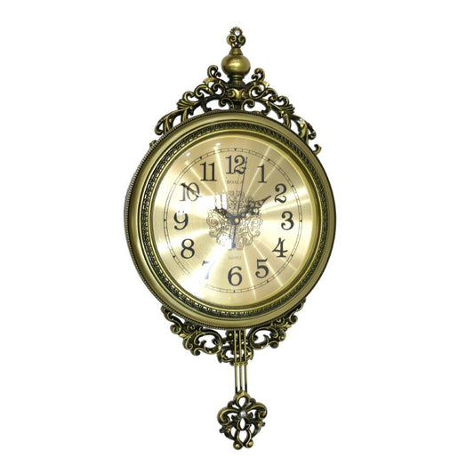 Home Decor Analog Modern Wall Clock with Pendulum 70*35 cm