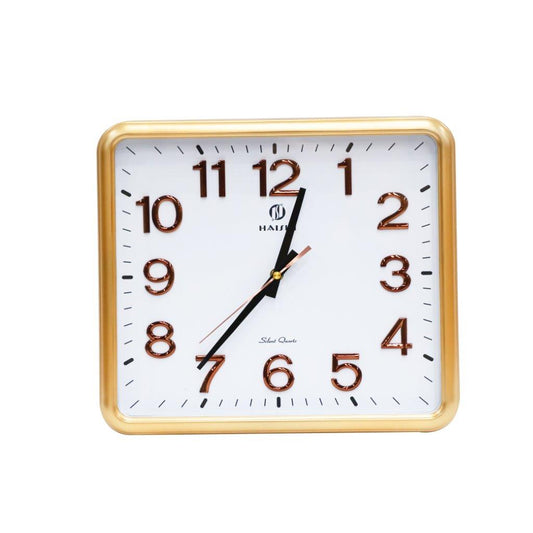 Home Decor Analog Rectangular Modern Wall Clock 36*31.5 cm