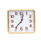 Home Decor Analog Rectangular Modern Wall Clock 36*31.5 cm