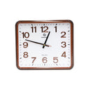 Home Decor Analog Rectangular Modern Wall Clock 36*31.5 cm