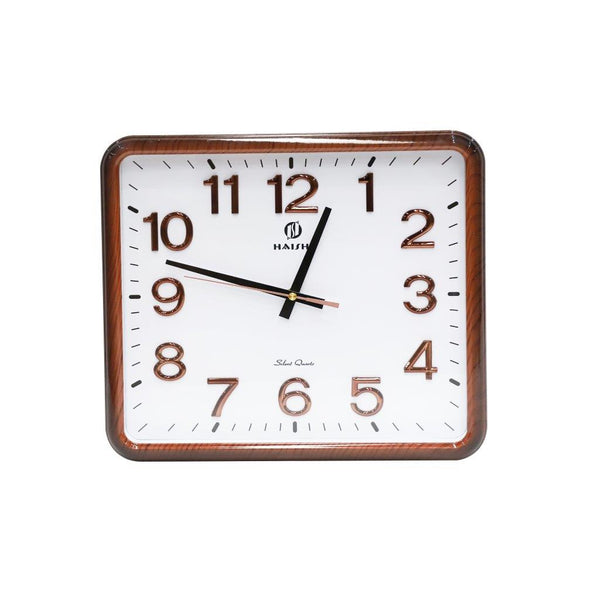 Home Decor Analog Rectangular Modern Wall Clock 36*31.5 cm