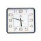 Home Decor Analog Rectangular Modern Wall Clock 37*35 cm