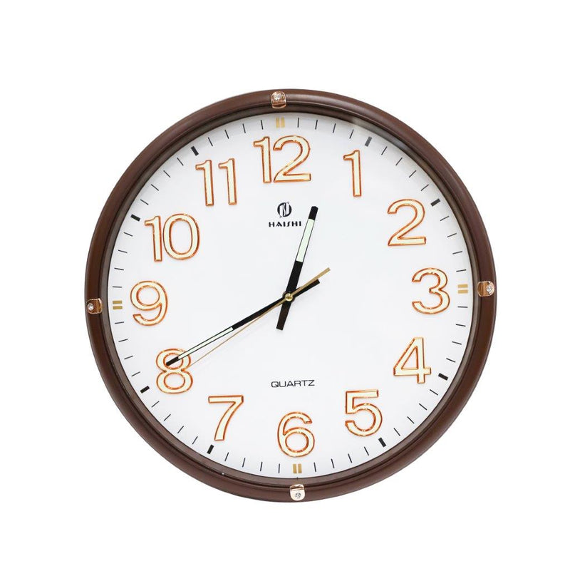 Home Decor Analog Round Modern Wall Clock 43 cm