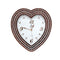 Home Decor Analog Modern Wall Clock with Heart Frame 36*34 cm