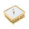 Engraved Deco Gold Candy Box Nuts and Chocolates Serving Tray Set of 3 Pcs