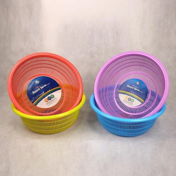 Multipurpose Plastic Fruit and Vegetables Rice Basin Strainer Basket 32*12 cm