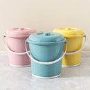 Multicolor Plastic Water Bucket Cleaning Bucket with Carry Handle 29.5*32 cm