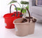 Multicolor Plastic Water Mop Bucket Cleaning Bucket with Carry Handle 47*26*27 cm