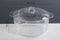 Multipurpose Clear Color Plastic Storage Box Food Container 22.5*19.5*17 cm