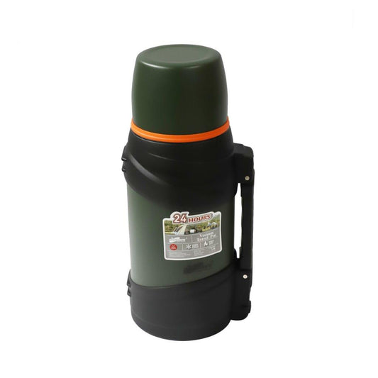 ترمس حراري محمول معزول بالفراغ متعدد الألوان من الفولاذ المقاوم للصدأ بسعة 1.3 لتر