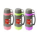 Vacuum Insulated Portable Plastic Multicolor Travel Flask Thermos Flask 0.6L