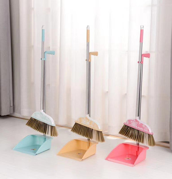 Multipurpose Dustpan and Broom Set Household Cleaning Tool 33*88??:78*24.5*26 cm