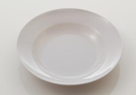 Plain Color Plastic Dish Plate Snack Plate 19*10*3 cm