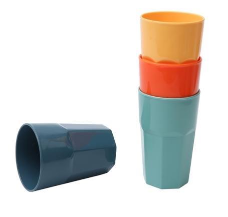 Plastic Resusable Plastic Drinking Cup 8.3*6.3*12 cm