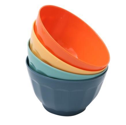 Multicolor Plastic Snack Bowl Cookie Bowl 14*8*7.5 cm