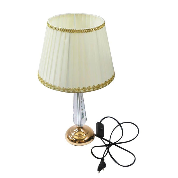 Home Decor Bedside Reading Desktop Table lamp Deco Base Golden Shade