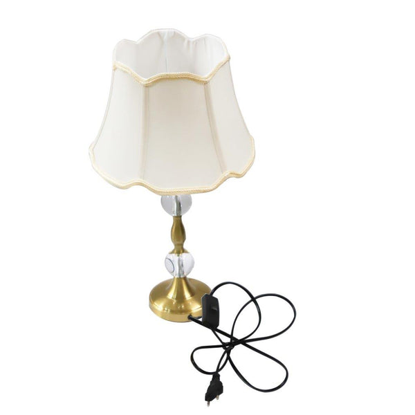 Home Decor Bedside Reading Desktop Table lamp Deco Base Cream Shade