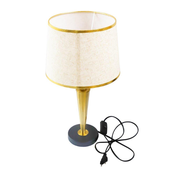 Home Decor Bedside Reading Desktop Table lamp Deco Base Cream Shade