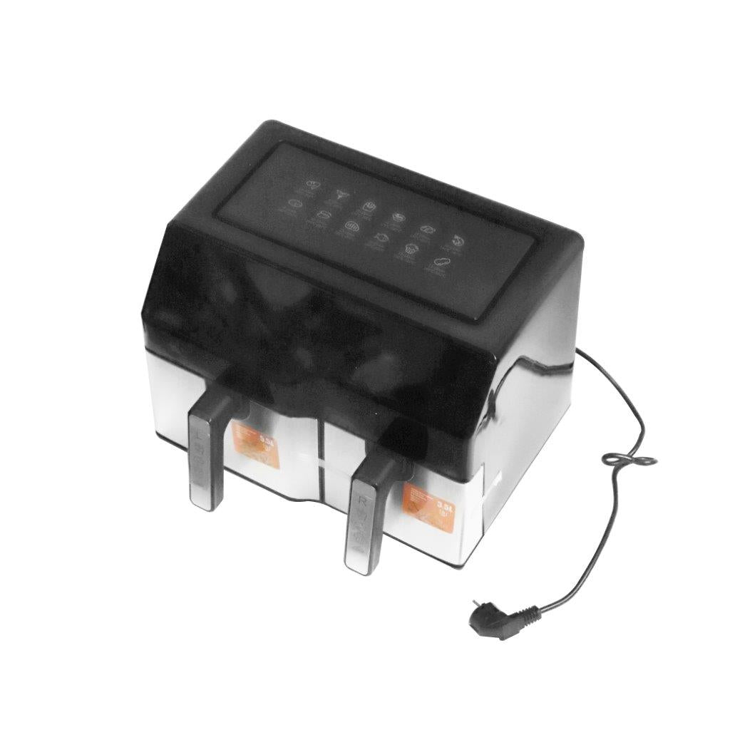 جهاز مطبخ، مقلاة هوائية رقمية مزدوجة السلة، طباخ متعدد صحي