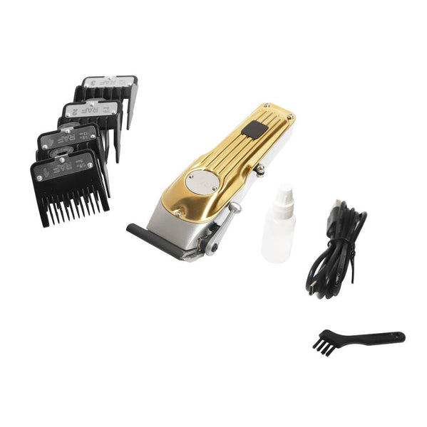 Men's Professional Rechargable Hair Clipper Hair Cutting Tool Grooming Kit