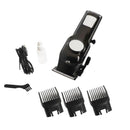 Men's Professional Rechargable Hair Clipper Hair Cutting Tool Grooming Kit