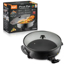 Kitchen Appliance Electric Non Stick Multi Cooker Frying Pan with Glass Lid and Cool Touch Handles