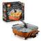 Kitchen Appliance Electric Non Stick Multi Cooker Casserole with Glass Lid and Cool Touch Handles