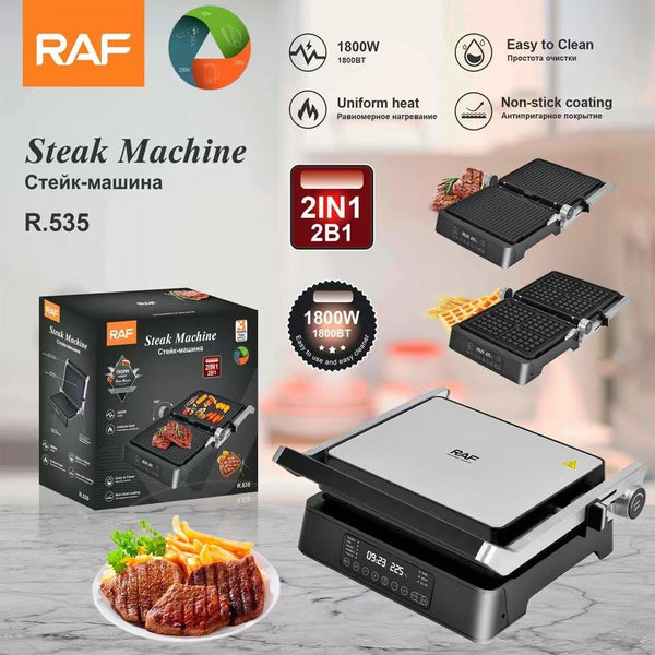 Kitchen Appliance Multifunctional Sandwich Press Machine Steak Grill Maker