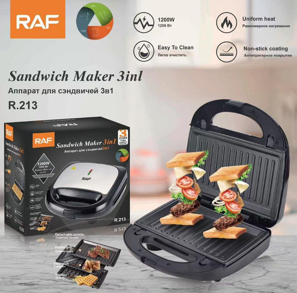 Kitchen Appliance Multifunctional Electric Multi Slot Sandwich Maker