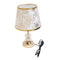 Home Decor Bedside Reading Desktop Table Lamp Deco Base Artistic Style Shade 34 cm