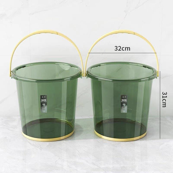 Multicolor Plastic Water Bucket Cleaning Bucket with Carry Handle 31.5*30 cm6925512489478