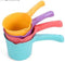 Multicolor Round Non slip Grip Deep Water Bath Shower Ladle Scoop 27*11.6 cm