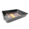 Marble Non Stick Bakeware Rectangular Cake Pan Baking Tray with Handle 32*26.5*5.5 cm 
644g