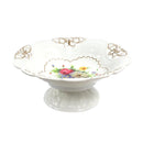 Melamine Floral Pattern Veggie Tray  Fruit Bowl Serving Dish