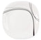 Floral Print White Ceramic Dinnerware Set of 26 Pcs with Dinner Plate Bowls Serveware Dinner Set 26