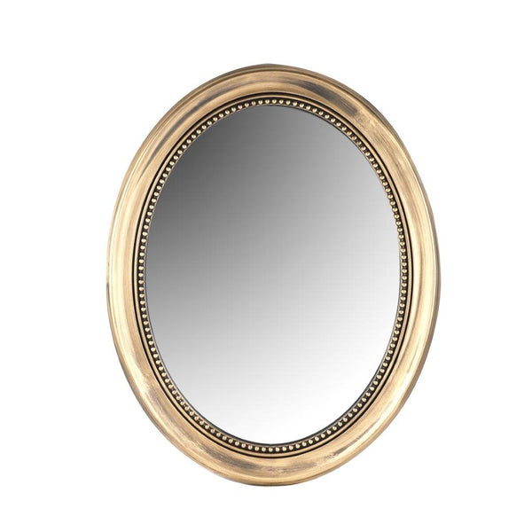 Decorative Luxury Vintage Deco Frame Oval Wall Mirror