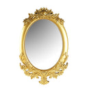 Decorative Luxury Vintage Deco Frame Oval Wall Mirror