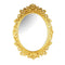 Decorative Luxury Vintage Deco Frame Oval Wall Mirror