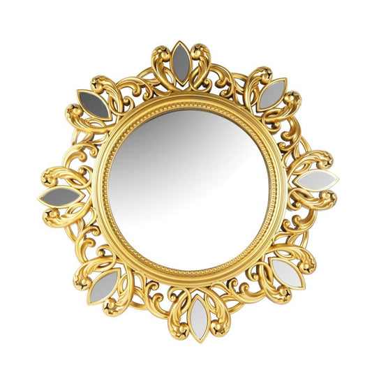 Decorative Luxury Vintage Deco Frame Round Wall Mirror