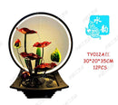 Decorative Centrepiece Tabletop USB Powered Ceramic Water Fountain 30*20*35 cm