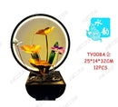 Decorative Centrepiece Tabletop USB Powered Ceramic Water Fountain 25*14*32 cm