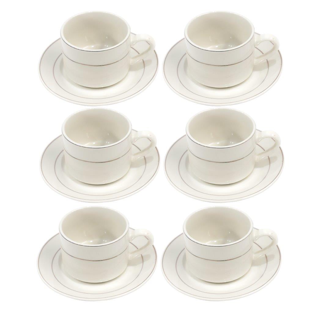 طقم عشاء ملكي من السيراميك بنمط سادة مكون من 20 قطعة مع أطباق عشاء وأوعية وأدوات تقديم