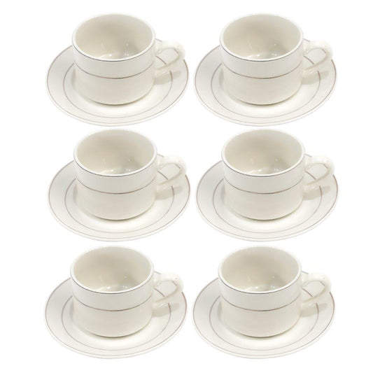 طقم عشاء ملكي من السيراميك بنمط سادة مكون من 20 قطعة مع أطباق عشاء وأوعية وأدوات تقديم