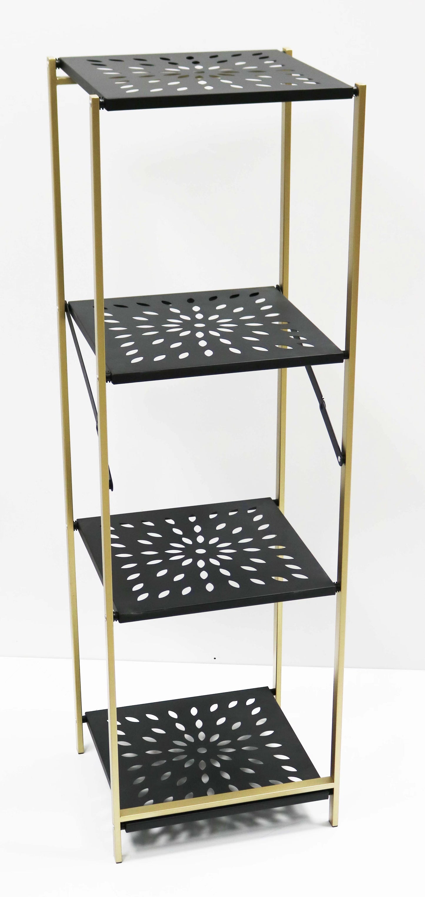 منظم رفوف المطبخ المعدني متعدد الطبقات للتخزين في المطبخ