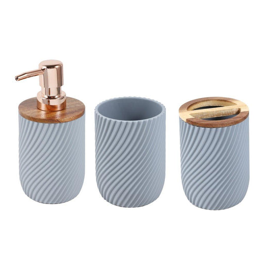 Mixed Colors Bathroom Accessories Soap Dispenser Toothbrush Holder Set of 4 Pcs 17*7.8/11.5*7.8/11*7.8/13*8.8*2.5 cm