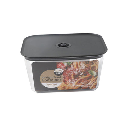 Multipurpose Clear Colour BPA Free Plastic Storage Box Food Container Set of 4 Pcs 23.9*18.3*12.9cm